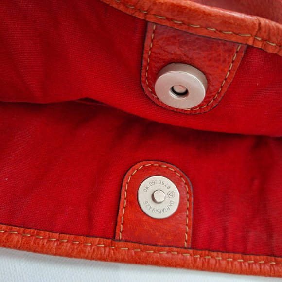 Fossil Red Leather Bag - Picture 4 of 11
